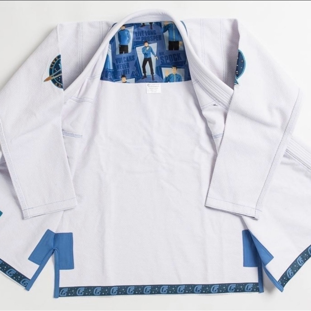 Fusion FG Star Trek Mr. Spock BJJ Gi Size A3 Brand New With Tags